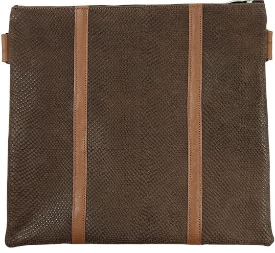 530F-BR Tallis/Tefillin Bags Tefillin Brown Snake & Tan 