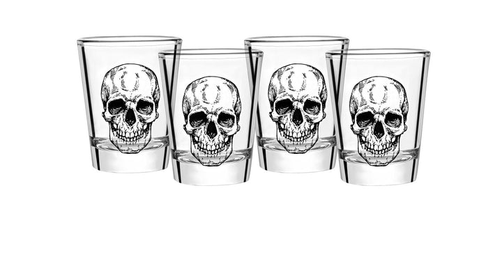 Skull Shot Glasses S/6 Luster-2