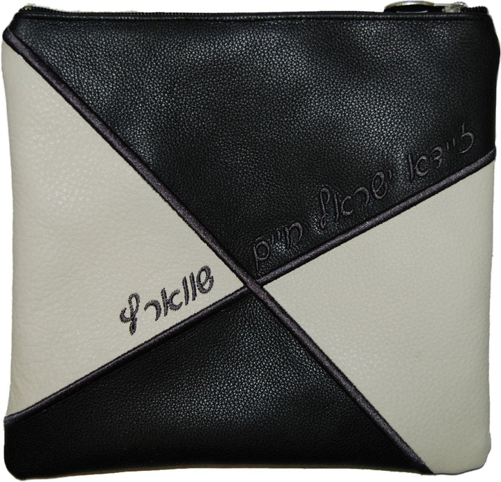 555F-GR Tallis/Tefillin Bags Tefillin Charcoal Charcoal & Cream