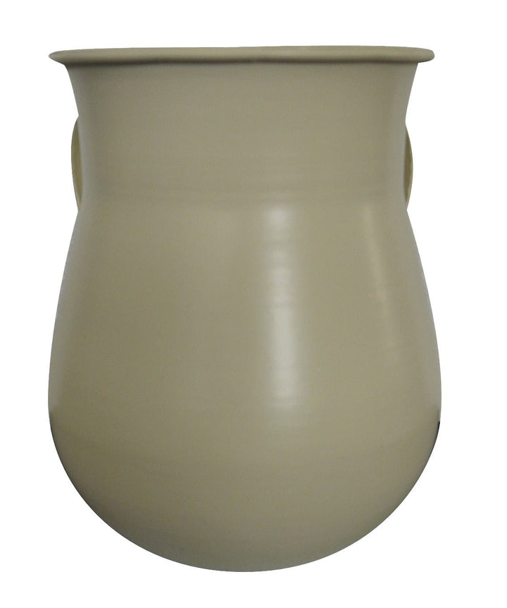 Tin Washing Cup, Off White Color15 cm-0