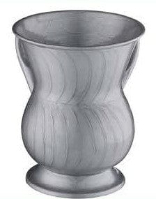 Washing Cup Stainless steel Silver Waves With Base-0