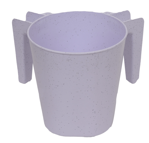 Plastic Washing Cup White Sparkles (150 PC)-0