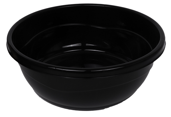 Plastic Washing Bowl Black(Case Quantity 60 PC)-0