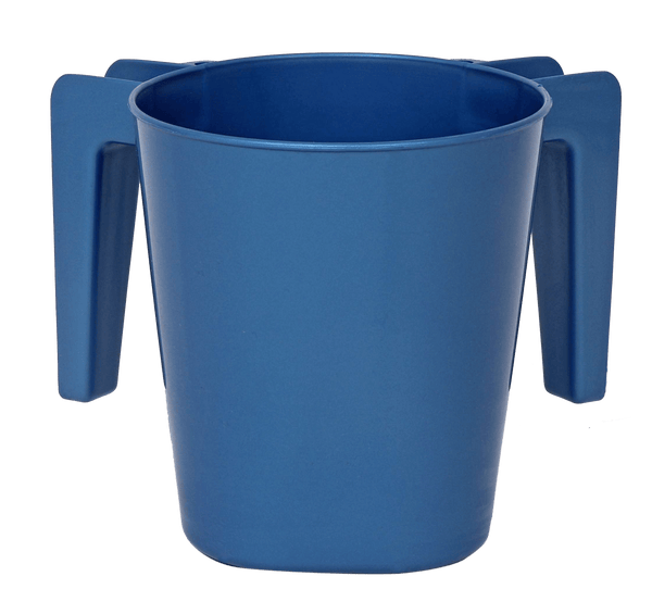 Plastic Washing Cup Metallic Blue (Case Quantity 150 PC)-0