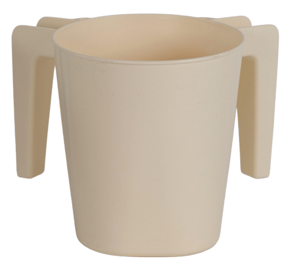 Plastic Washing Cup Pastel Cream-0