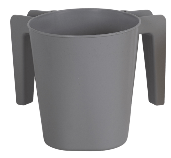 Plastic Washing Cup Pastel Grey (Case Quantity 150 PC)-0