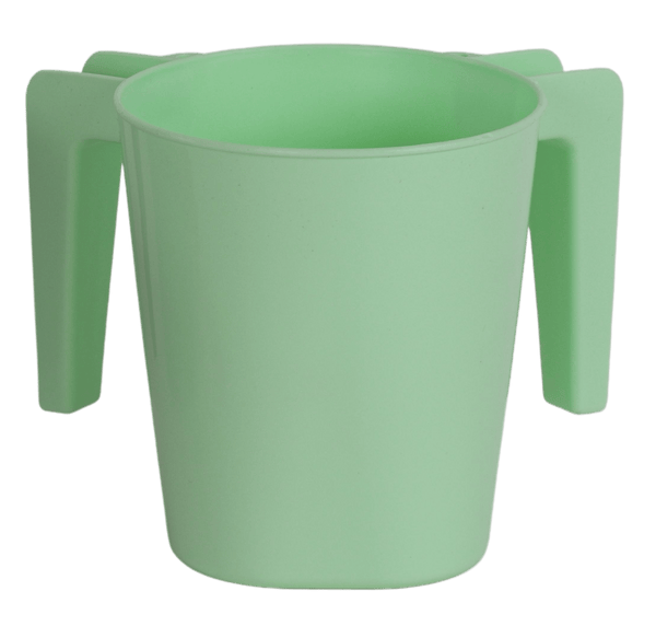 Plastic Washing Cup Pastel Green (Case Quantity 150 PC)-0
