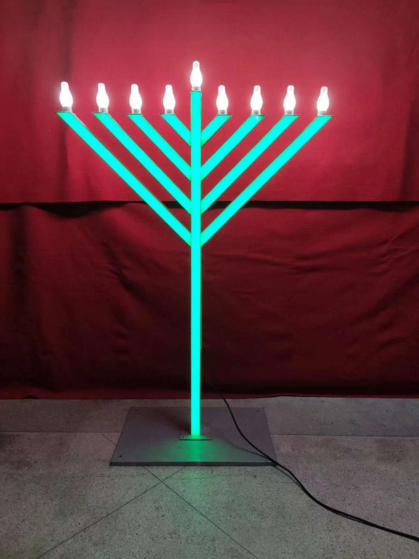 Chabad Display Menorah LUX 6 ft. LED