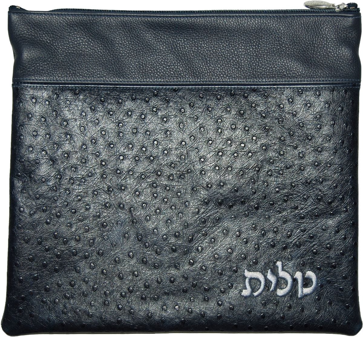 Exotic Ostrich Leather Tallis & Tefillin Bag 610FNV