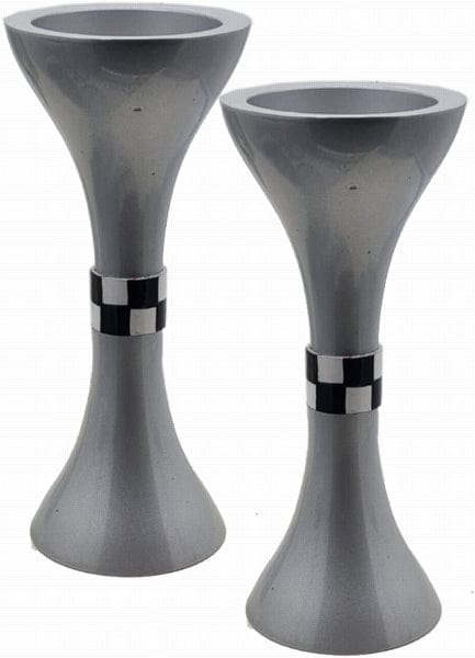 Candle Holders Anodized 14 cm Chess