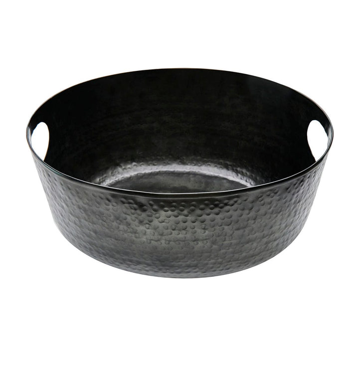 Hammered Beverage Tub - Black-0