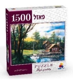 Old Village - 1500 pieces jigsaw puzzle-0
