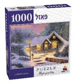 Winter Snow Scenery - 1000 pieces jigsaw puzzle-0