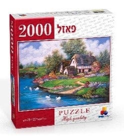 Blooming spring - 2000 pieces jigsaw puzzle-0