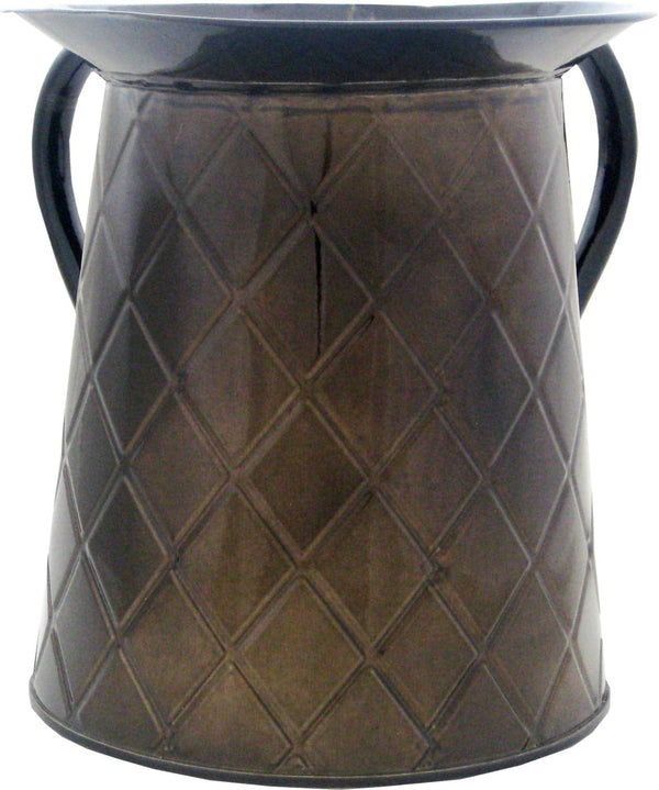 Tin Washing Cup, Diamond color 14 cm-0