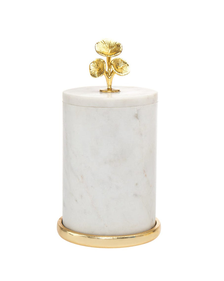 Mayfair Marble Gold Canist 5x5-1