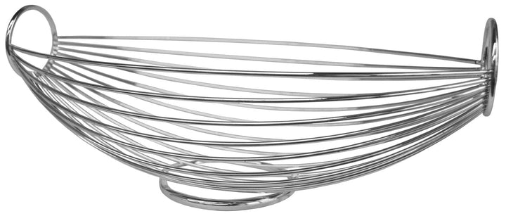 Wire Basket W/ Glass Plate-1