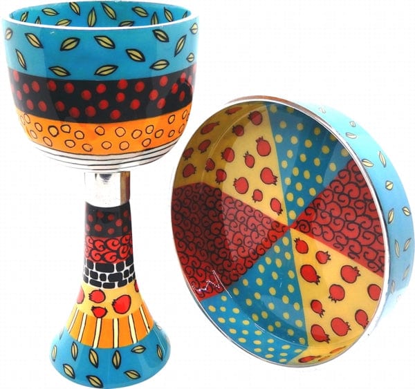 Kiddush Cup Turquoise
