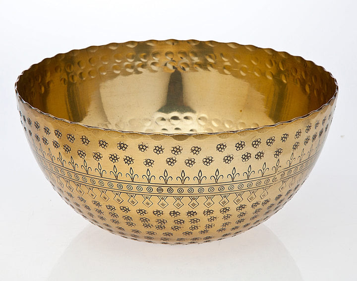 Brass Finish Bowl-0