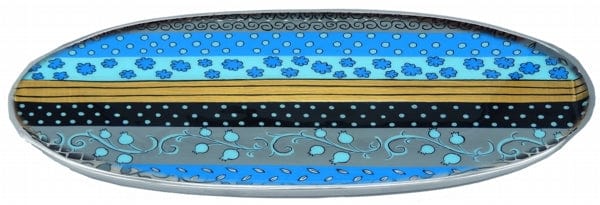 Tray Oval Blue