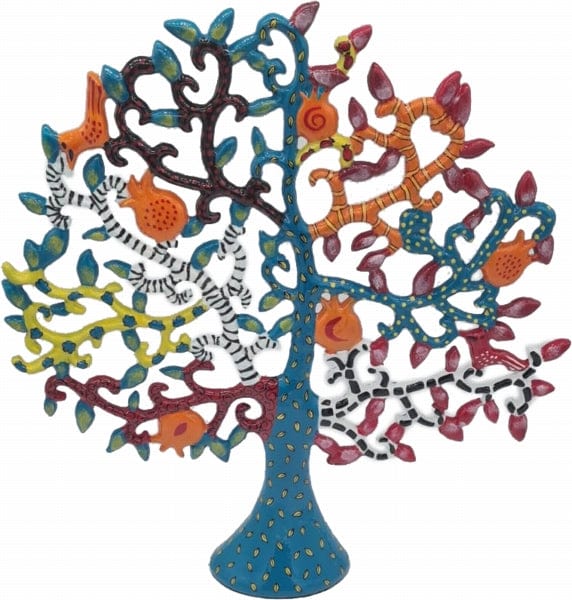 Stand Tree of Life Turquoise