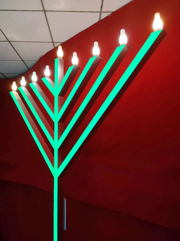 Chabad Display Menorah LUX 9 ft. LED