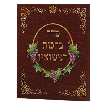 Seder Birchat Nesiun Cards / Chuppah Cards9.18x6.34-0