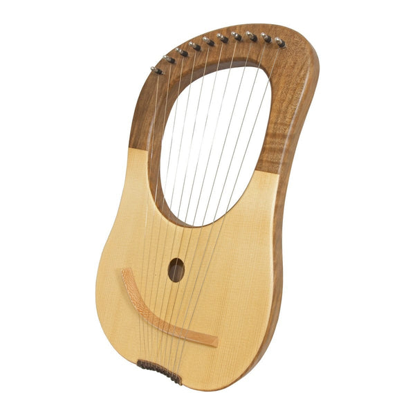 Lyre Harp 10-String - Walnut-1