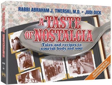 A taste of nostalgia [twerski] h/c Jewish Books A TASTE OF NOSTALGIA [Twerski] H/C 