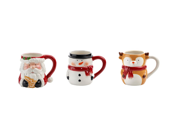 Holiday Mug Set Of 3-0