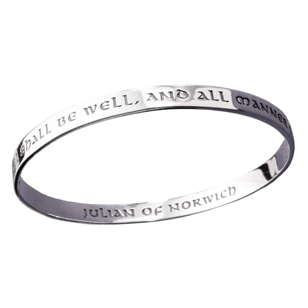 All Shall Be Well - Julian of Norwich Bangle 