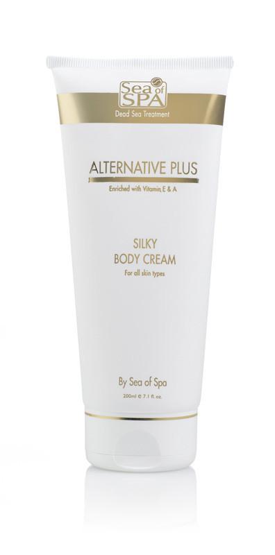 Alternative Plus Silky Body Cream With Dead Sea Minerals 