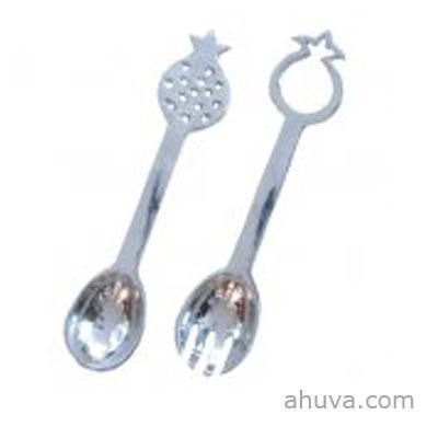 Aluminum Spoons - Spoon And Fork - Silver 