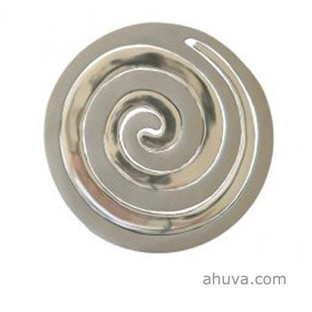 Aluminum Two Pieces Trivet - Snail Silver 