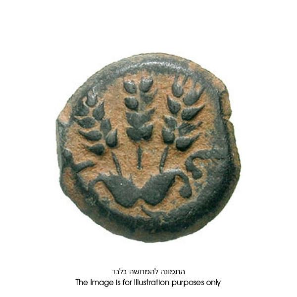 Ancient Jewish Coin Herod Agrippa I, 37 AD 
