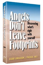 Angels don't leave footprints (hard cover) Jewish Books 