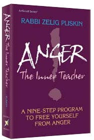 Anger: the inner teacher [pliskin] (h/c) Jewish Books 