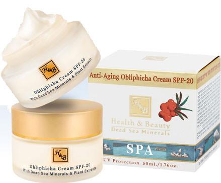 Antiג€“Aging Obliphicha Face Cream Spf 20, Dead Sea Cosmetics 