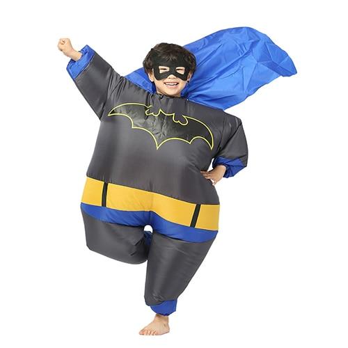 Avengers Inflatable Batman Costumes Kids or Men Kid Size Batman 