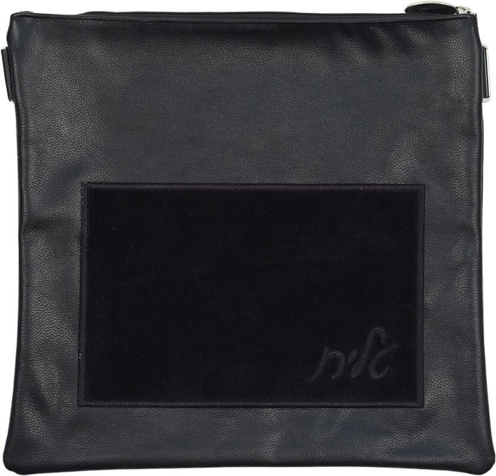 B240C-BK Tallis/Tefillin Bags Tefillin Black Black & Black Suede