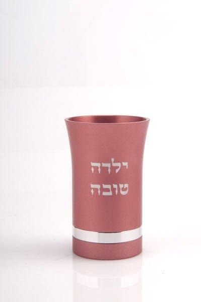 BABY CUP GIRL Kiddush Cup Pink - babygirl011 