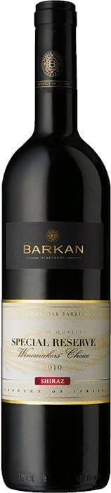 Barkan Winery, Shiraz Special Reserve, Israel Wine 