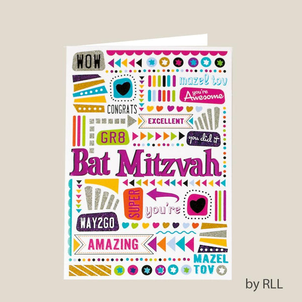 Bat Mitzvah Card - Counter EVERYDAY 