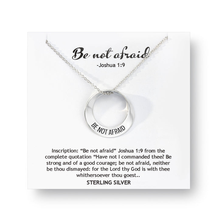 Be Not Afraid Necklace 