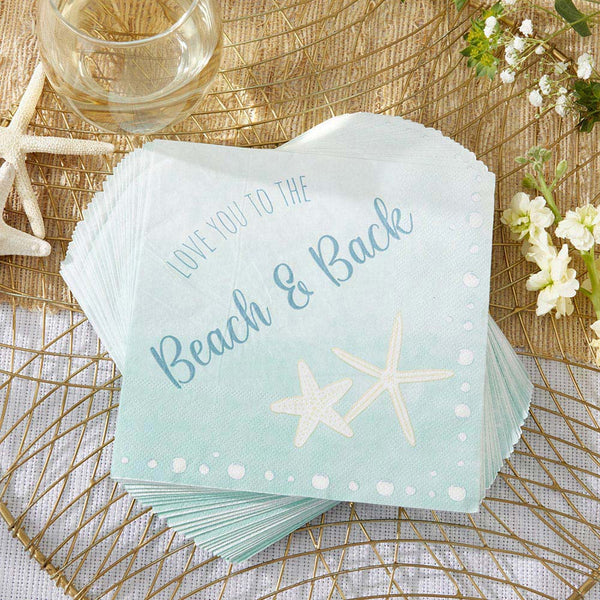 Beach Party 2 Ply Paper Napkins (Set of 30) Beach Party 2 Ply Paper Napkins (Set of 30) 