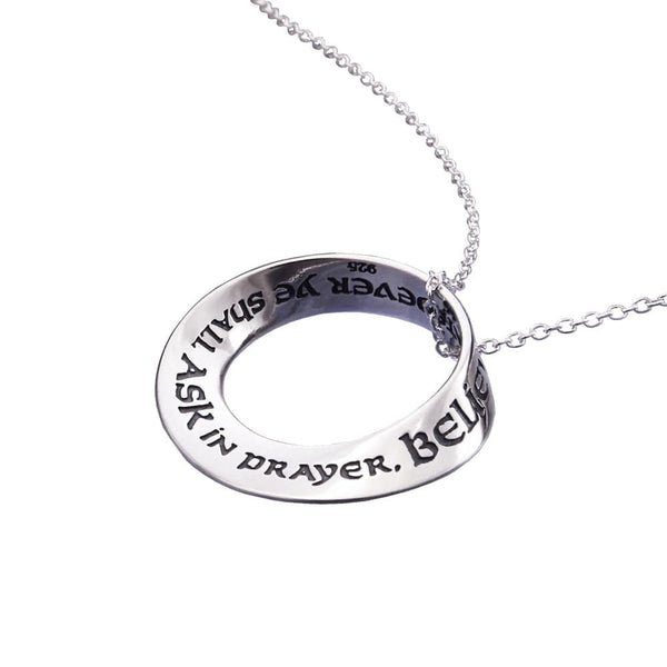 Believing Ye Shall Receive - Matthew 21:22 Necklace 