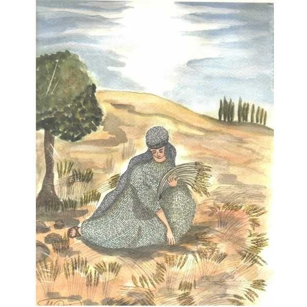 Ruth Bible Painting Ruth Biography | Inspirational Christians