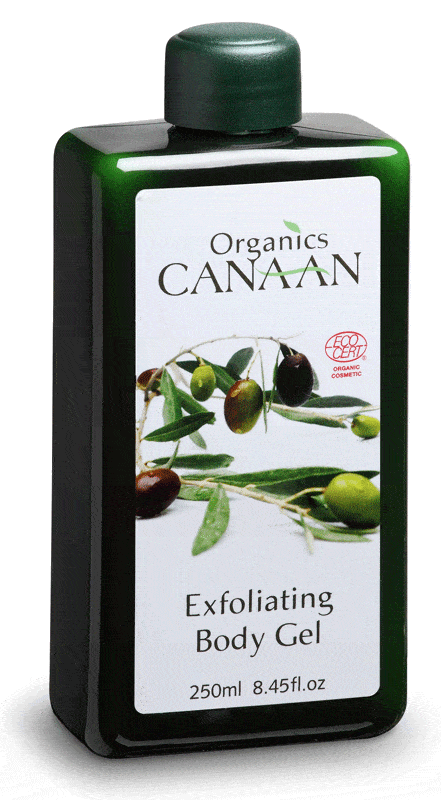 Canaan Exfoliating Body Gel, Organic Skin Care 