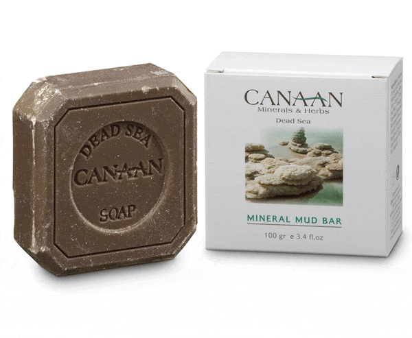 Canaan Mineral Mud Soap, Dead Sea Cosmetics 