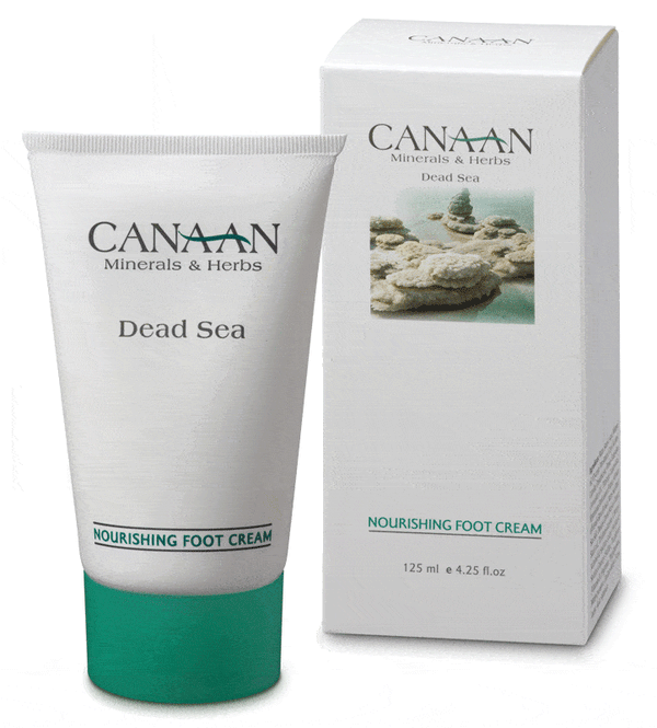 Canaan Nourishing Foot Cream, Dead Sea Minerals 